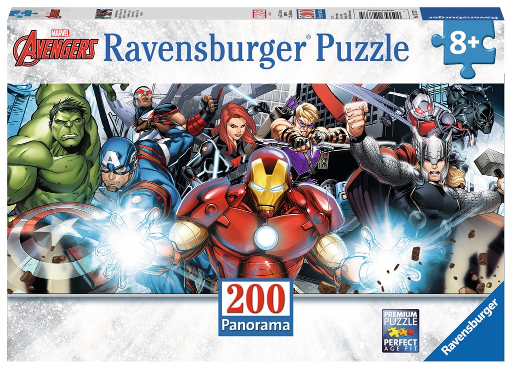 Puzzle Ravensburger 200 piezas panorámico - Avengers-Ravensburger-Doctor Panush