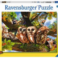 Puzzle Ravensburger 200 piezas - Simpáticos Búhos-Doctor Panush