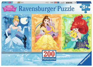 Puzzle Ravensburger 200 piezas - Panorama Princesas Disney-Ravensburger-Doctor Panush