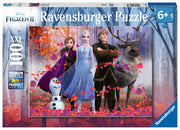 Puzzle Ravensburger 100 piezas - Frozen II. La Magia del Bosque-Ravensburger-Doctor Panush