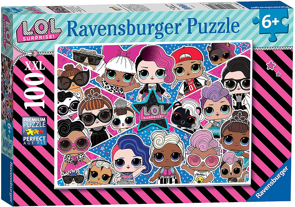 Puzzle Ravensburger 100 piezas - L.O.L. Amigos por siempre-Ravensburger-Doctor Panush