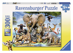 Puzzle Ravensburger - Amigos Africanos. 300 piezas-Ravensburger-Doctor Panush