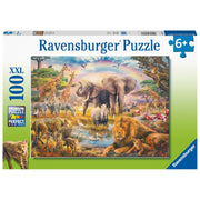 Puzzle Ravensburger - La Sabana Africana. 100 piezas