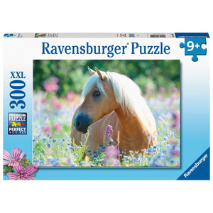 Puzzle Ravensburger 300 piezas - Caballo entre las flores