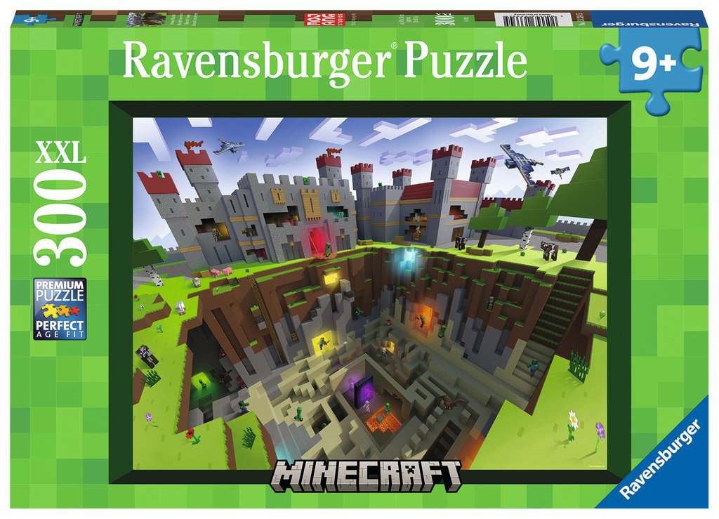 Puzzle Ravensburger - Minecraft Cutaway. 300 piezas