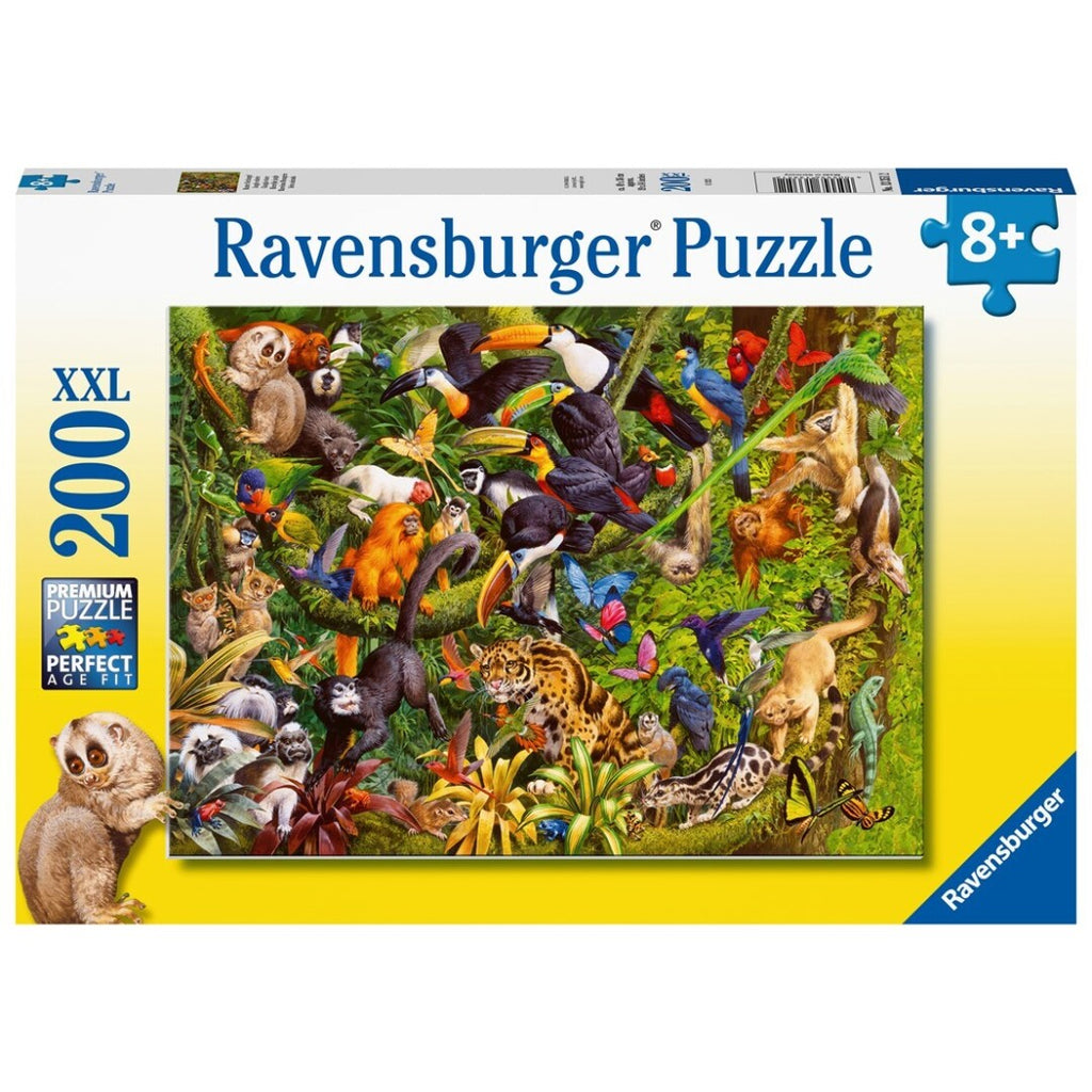 Puzzle Ravensburger 200 piezas - Selva Animada