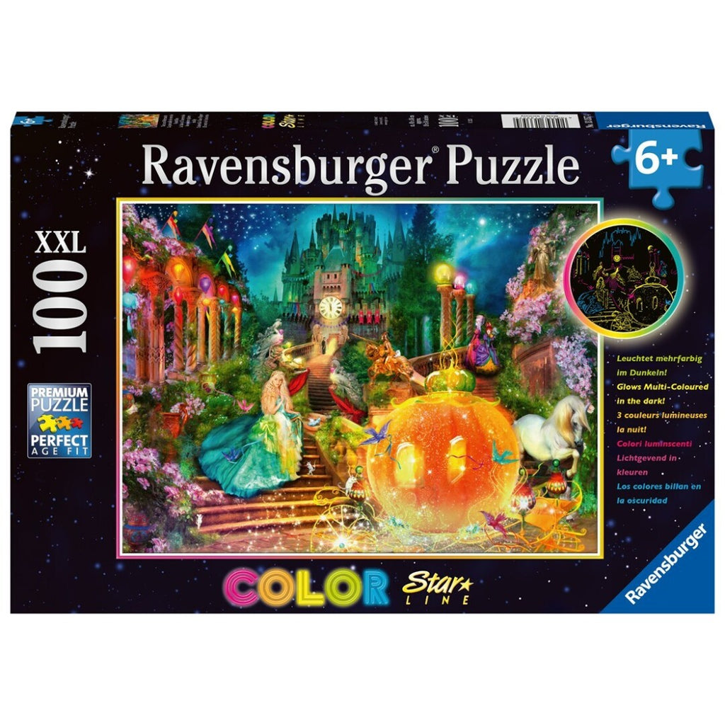 Puzzle Ravensburger - El Cuento de Cenicienta. 100 piezas