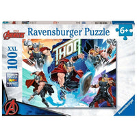 Puzzle Ravensburger - Marvel Thor. 100 piezas