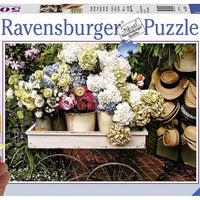 Puzzle Ravensburger - Flores y Sombrero 500 piezas XL-Doctor Panush