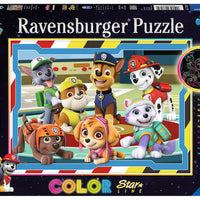 Puzzle Ravensburger - Equipo de la Patrulla Canina. Color Star Line. 100 piezas-Doctor Panush
