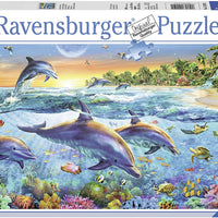 Puzzle Ravensburger - La Bahía de los Delfines. 500 piezas-Ravensburger-Doctor Panush