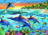 Puzzle Ravensburger - La Bahía de los Delfines. 500 piezas-Ravensburger-Doctor Panush