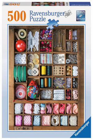 Puzzle Ravensburger - Caja de Costura 500 piezas-Doctor Panush