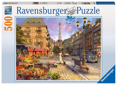 Puzzle Ravensburger - De paseo por París. 500 piezas-Ravensburger-Doctor Panush