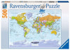 Puzzle Ravensburger - Mapa Político. 500 piezas-Ravensburger-Doctor Panush