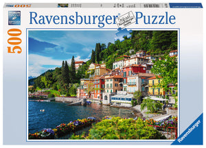 Puzzle Ravensburger - Lago de Como, Italia 500 piezas-Doctor Panush