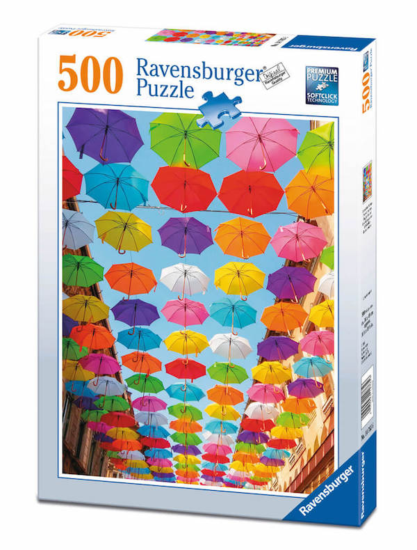 Puzzle Ravensburger - Lluvia de Colores 500 piezas-Doctor Panush