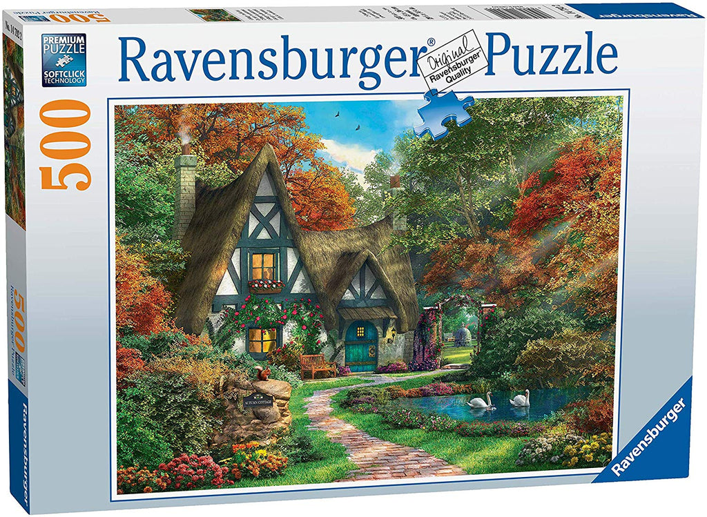 Puzzle Ravensburger - Cabaña en Otoño. 500 piezas-Ravensburger-Doctor Panush