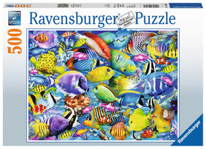 Puzzle Ravensburger - Peces Tropicales 500 piezas-Doctor Panush