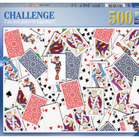Puzzle Ravensburger - 52 cartas 500 piezas-Doctor Panush