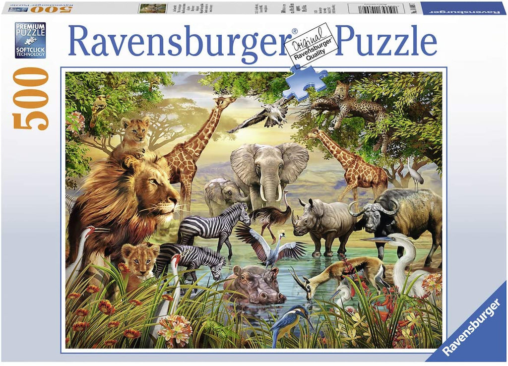 Puzzle Ravensburger - Animales. 500 piezas-Ravensburger-Doctor Panush