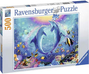 Puzzle Ravensburger - Delfines Bailando. 500 piezas-Ravensburger-Doctor Panush