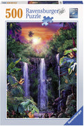 Puzzle Ravensburger - Cascadas al Atardecer. 500 piezas-Ravensburger-Doctor Panush