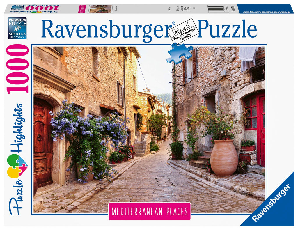 Puzzle Ravensburger - Mediterranean France. 1000 piezas-Puzzle-Ravensburger-Doctor Panush