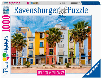 Puzzle Ravensburger - Mediterranean Spain. 1000 Piezas-Puzzle-Ravensburger-Doctor Panush