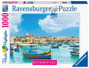 Puzzle Ravensburger - Mediterranean Malta. 1000 piezas-Puzzle-Ravensburger-Doctor Panush