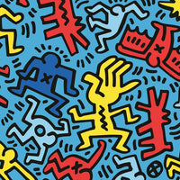 Puzzle Ravensburger - 092 Color 2. Keith Haring. 1000 piezas-Puzzle-Ravensburger-Doctor Panush