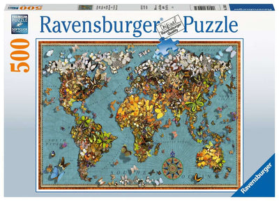 Puzzle Ravensburger - Mundo de Mariposas. 500 piezas-Ravensburger-Doctor Panush