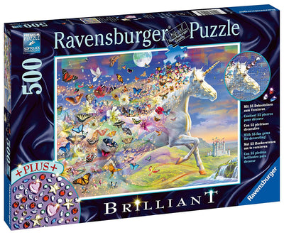 Puzzle Ravensburger - Unicornio y sus Mariposas. 500 piezas-Ravensburger-Doctor Panush