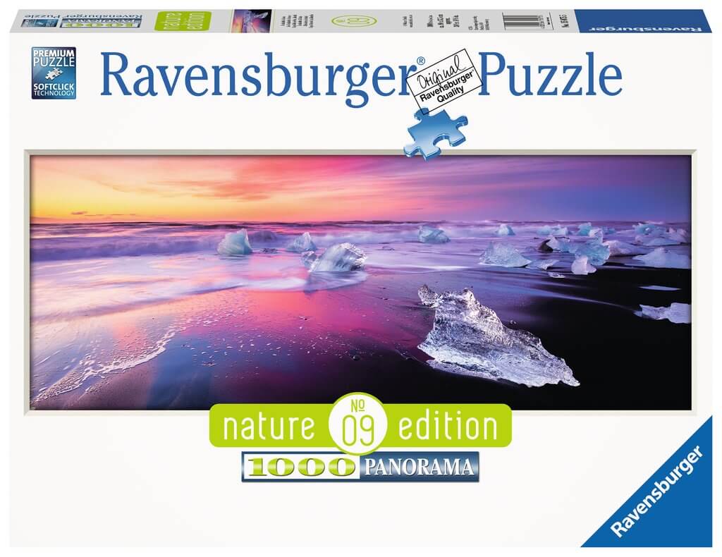 Puzzle Ravensburger - Lago Jökulsárlón, Islandia. 1000 piezas-Doctor Panush