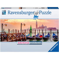 Puzzle Ravensburger - Góndolas en Venecia. 1000 piezas-Puzzle-Ravensburger-Doctor Panush