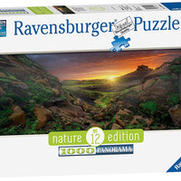 Puzzle Ravensburger - Sol sobre Islandia. 1000 piezas-Doctor Panush