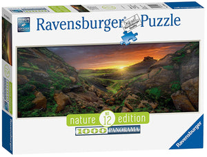Puzzle Ravensburger - Sol sobre Islandia. 1000 piezas-Doctor Panush