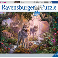Puzzle Ravensburger - Lobos de Verano. 1000 piezas-Doctor Panush