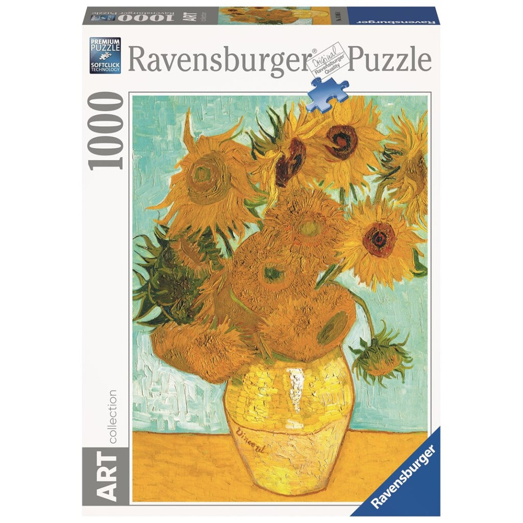 Puzzle Ravensburger - Los Girasoles. 1000 piezas-Puzzle-Ravensburger-Doctor Panush