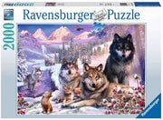 Puzzle Ravensburger - Lobos en la nieve. 2000 piezas-Doctor Panush