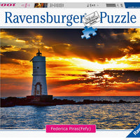 Puzzle Ravensburger - Faro de Mangiabarche. 1000 piezas-Puzzle-Ravensburger-Doctor Panush