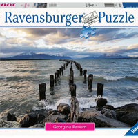 Puzzle Ravensburger -Puerto Natales, Chile. 1000 piezas-Doctor Panush