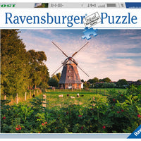 Puzzle Ravensburger - Molino de viento en el mar Báltico. 1500 Piezas-Doctor Panush