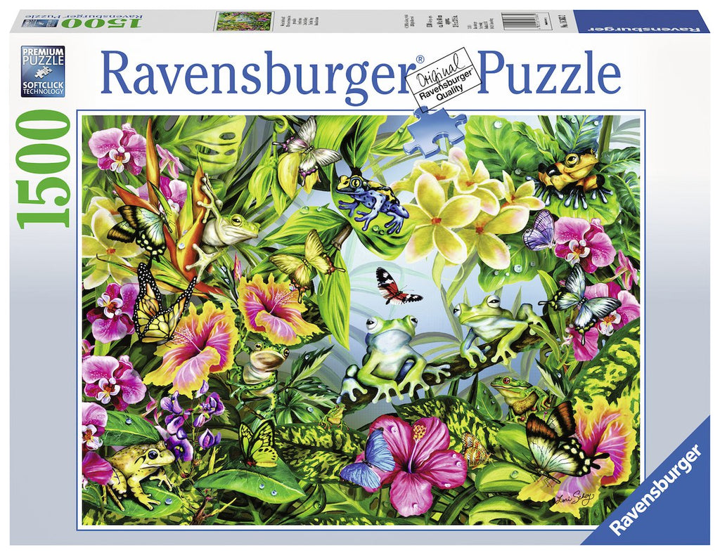 Puzzle Ravensburger - Busca las Ranas. 1500 Piezas-Ravensburger-Doctor Panush