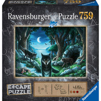 Escape Puzzle Ravensburger - La Manada de Lobos. 759 Piezas-Ravensburger-Doctor Panush