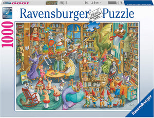 Puzzle Ravensburger - Midnight at The Library. 1000 piezas-Puzzle-Ravensburger-Doctor Panush