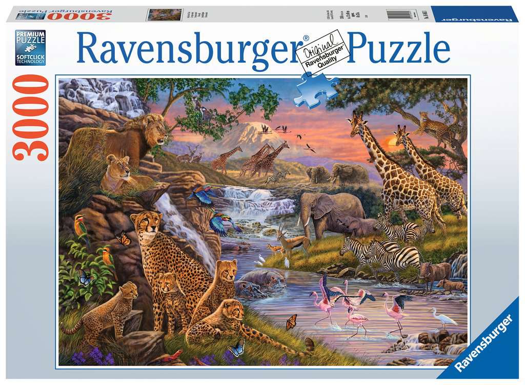 Puzzle Ravensburger - El Reino animal. 3000 piezas-Doctor Panush
