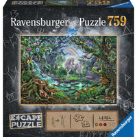Escape Puzzle Ravensburger - El Unicornio. 759 Piezas-Ravensburger-Doctor Panush