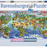 Puzzle Ravensburger - Maravillas del Mundo. Panorama 2000 piezas-Doctor Panush