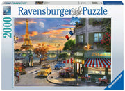 Puzzle Ravensburger - París romántico. 2000 piezas